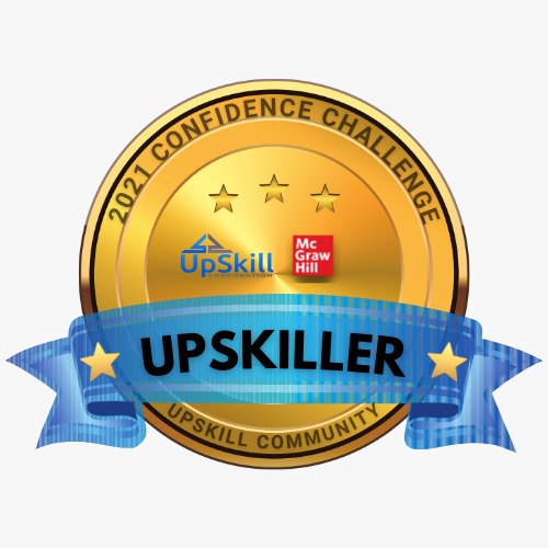 2021 UpSkill Confidence Challenge Badge